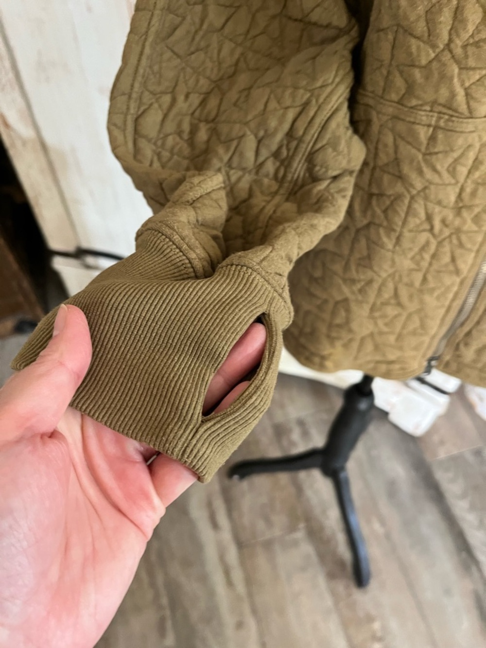 Free People All Your Love quilted stars hoodie - Picture 6 of 8